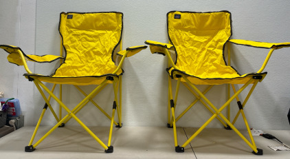 (2) Outside Camping Chairs