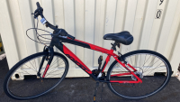 Hyper SpinFit 700c Bicycle (Red/Black)