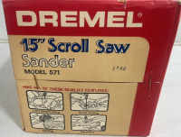 (1) Dremel 15” Scroll Saw Sander - 3