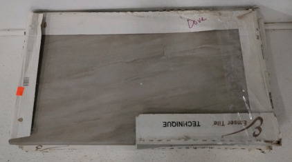 (18) 12" X 24" Emser Tile Porcelain Dove