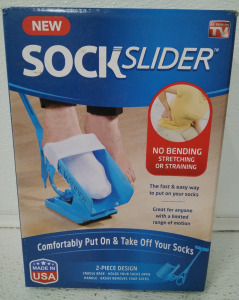 Sock Slider Helps Put On Shoes To