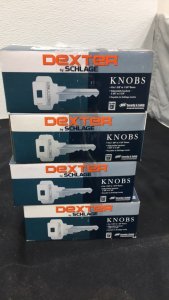 (4) Schlage Passage Locks