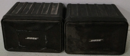 (2) Bose Model 101 Music Monitor