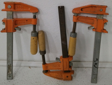 (3) 6" Clamps