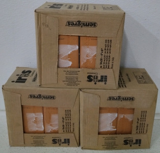 (3) Boxes Of 32 4" X 8" Quayside Brown Tiles Total Of 96 Tiles