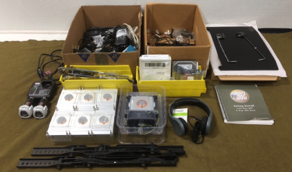 (7) CPU Heatsinks, Assortment Of New & Used Computer Hardware
