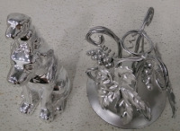 (21) Candle Holders Various Sizes (1) Dog Nick Nack - 3