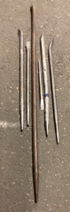 Assorted Pry Bars/Bull Pins & Breaker Bars