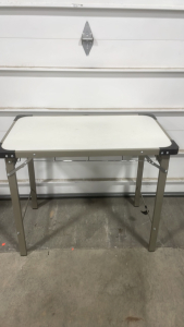 (1) Collapsable Ozark Trail Cooking Table