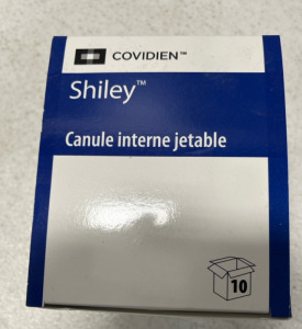 Box of 10 - Shiley Coviden Disposable Inner Cannula 6DIC, Size 6 (15) boxes