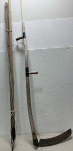 Vintage 2 Handle Scythe & Antique Tree Pruner