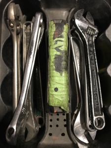 (10) Various Crescent Wrenches In Bin