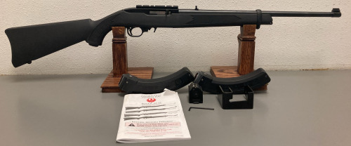 Ruger Model 10/22 .22 LR Rifle With (3) Magazines And Lock— 0011-83390