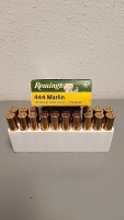 (1) Box Of (20) Remington 444 Marlin Ammunition Cartridges