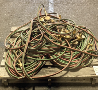 Pallet of Welding Hoses