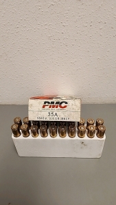 (1) Box Of (20) PMC 35A .35 Rem. 200gr Ammunition Cartridges