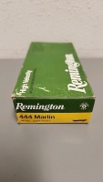 (1) Box Of (20) Remington 444 Marlin Ammunition Cartridges - 3