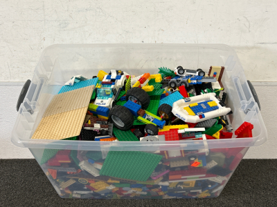 Tote Full Of LEGOs