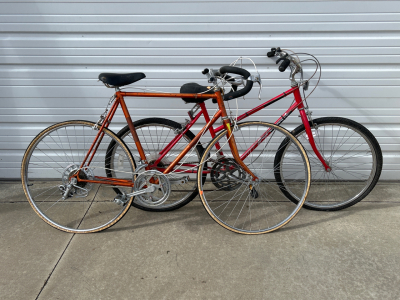 (2) Vintage Multispeed Bicycles