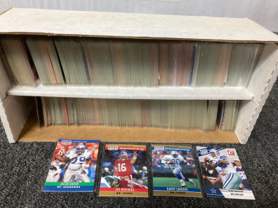 1990 NFL Pro Set Card- Jacob Green,Joe Montana,Barry Sanders,Dez Bryant & More