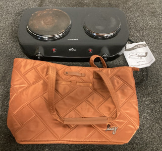 Lug Skyliner Diaper Bag And Rival Electric Buffet Range