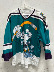 Mighty Ducks Wild Wing Jersey Size Large