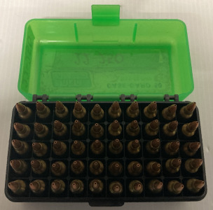 (50) Rounds Winchester 22-250 REM Reload Ammo In MTM Case-Gard Case