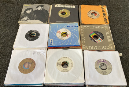 Lot Of Vintage Vinyl 45 RPM Records