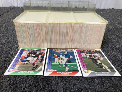 1991 NFL Cards Including- Richard Dent, Sean Landeta, Deion Sanders &More