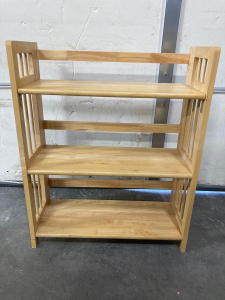 Foldable Wooden Shelving