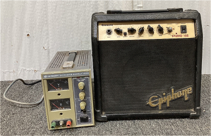 Bk Precision Amp (Works), Epiphone Amp (Works)