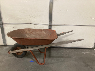 Vintage Wheel Barrel