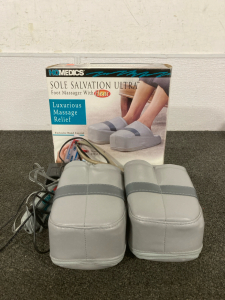 Sole Salvation Ultra Foot Massager With Heat And Hand Control