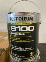 Rust-Oleum High Performance DTM Epoxy Mastic, White- (3) Cans Of White And (5) Cans Of Activator - 2