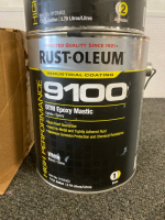 Rust-Oleum High Performance DTM Epoxy Mastic, White- (3) Cans Of White And (5) Cans Of Activator - 3