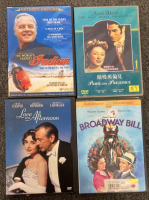 Box Of Movies Including Autie Mame, Miss Pettigrew Lives For. A Day, Being Julia, Mrs. Henderson Presents, Love In The Afternoon & More - 4