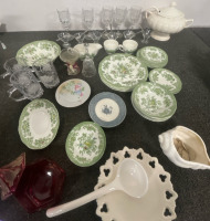 Mini Martini Set, Enoch Wedgwood Dining Set, Gravy Bowl, & More