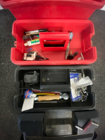 Waterloo Red ToolBox w/Swiss Army Knife & Other Tools - 6