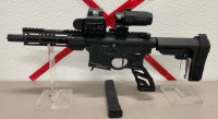 Spikes Tactical Crusader Model-ST15 Multicaliber, Semi Automatic Pistol W/ Drop In Trigger