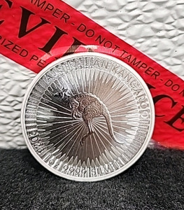 2023 Australian Kangaroo Perth Mint 1-oz Silver Coin