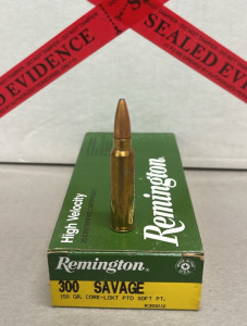 (20) Rounds Remington 300 Savage 150 Grain Core-Lokt Soft Point Centerfire Ammunition Cartridges