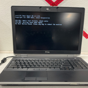 Dell Latitude E6530 Laptop with cord (Hard Drive Removed)