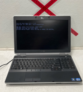 Dell Latitude E6530 Laptop (Hard Drive Removed)