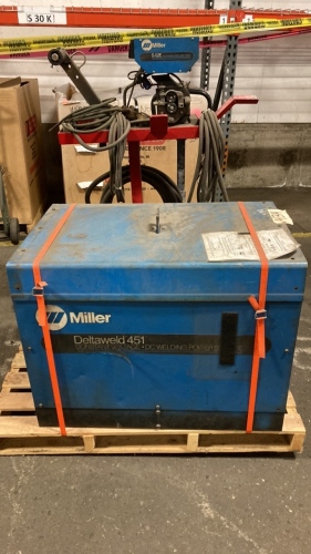 Miller Deltaweld 451 Constant Voltage DC Arc Welding Power Source