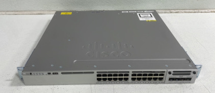 (1) Cisco Catalyst 24 Model (WS-3580-24T-E V07)