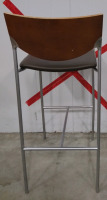 (5) Metal & Wood Chairs (4) Alike (1) Different Style - 4