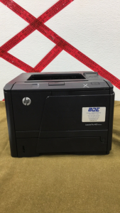 HP LaserJet Pro 400, M401dne. W/ AC & USB Printer Cords