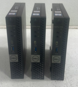 (3) Dell Optiplex 7070 Model D10U