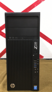 HP Z230 Tower Workstation W/ Intel Core i7, Fire Pro Graphics V5900 Video Card, Unknown SSD, AC Cord & Mouse