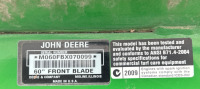 John Deere Snow Plow - 3